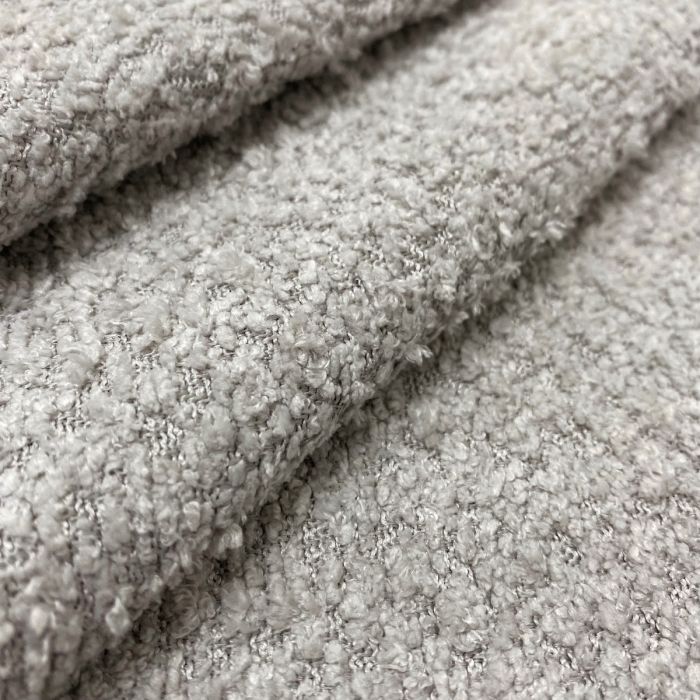 Grey Boucle swatch-Estelle Decor