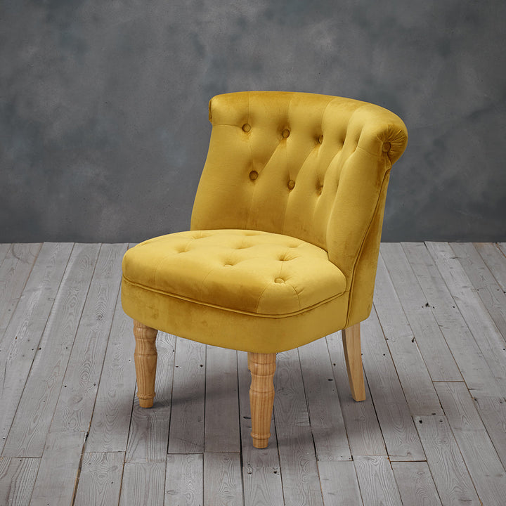 Charlotte Soft Velvet French design Chair - Estelle Decor