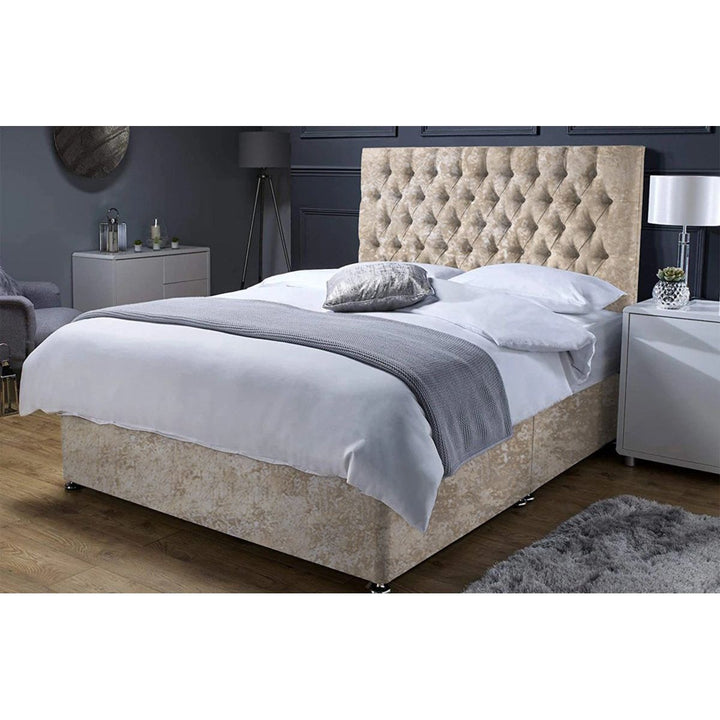 Chesterfield Divan Bed Optional Drawer Storage - Estelle Decor