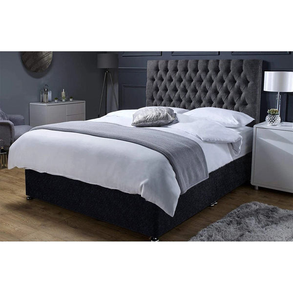 Chesterfield Divan Bed Optional Drawer Storage - Estelle Decor