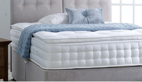 Stratus 3000 Pocket Spring Pillowtop Mattress Hand Stitched - Estelle Decor